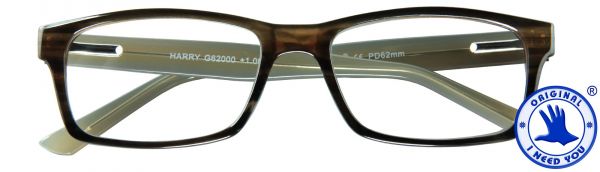 Leesbril Harry - Bruin - Met etui