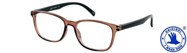 Leesbril LUCKY - Bruin-zwart
