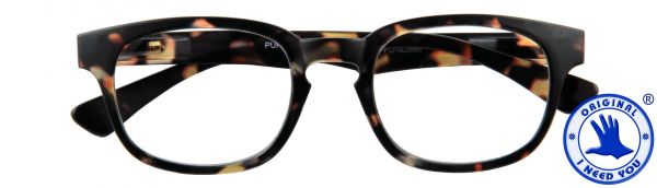 Leesbril Pure - Havana bruin - Met etui