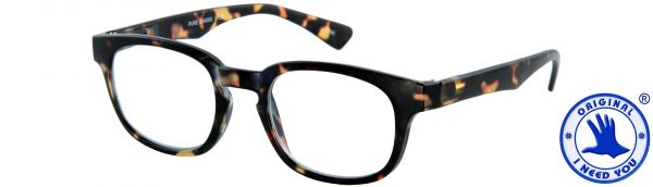 Leesbril Pure - Havana bruin - Met etui
