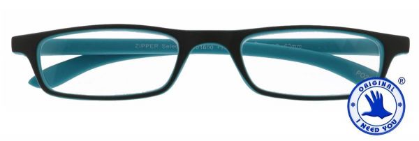 Leesbril ZIPPER SELECTION Grijs - Turqoise